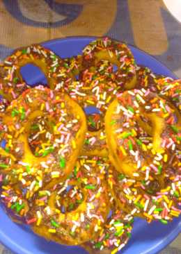 Donat pisang tanpa telur