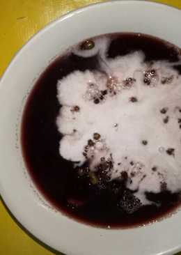 Bubur kacang hijau ketan hitam ala pandan