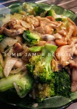 Tumis Jamur Brokoli