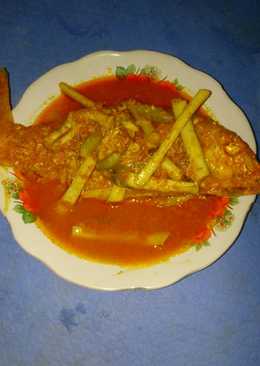 Ikan mas asem pedas