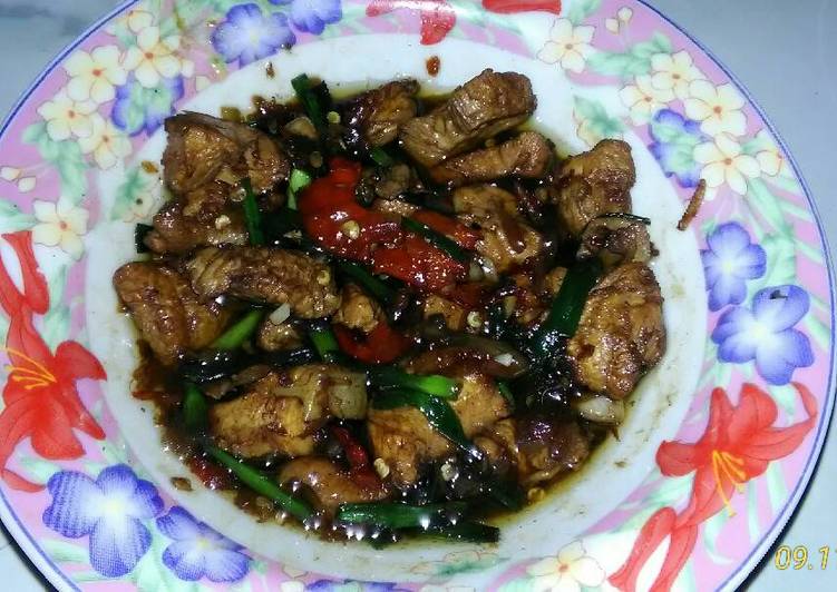 resep masakan Ayam kecap sangat sederhana