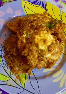 Telur tempe tahu balado