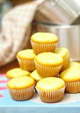 Basic vanilla cupcake (NO MIXER) 2 hari masih empuk enak bgt