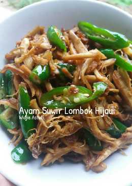 Ayam Suwir Lombok Hijau (#Pr _AdaKecapManisnya)