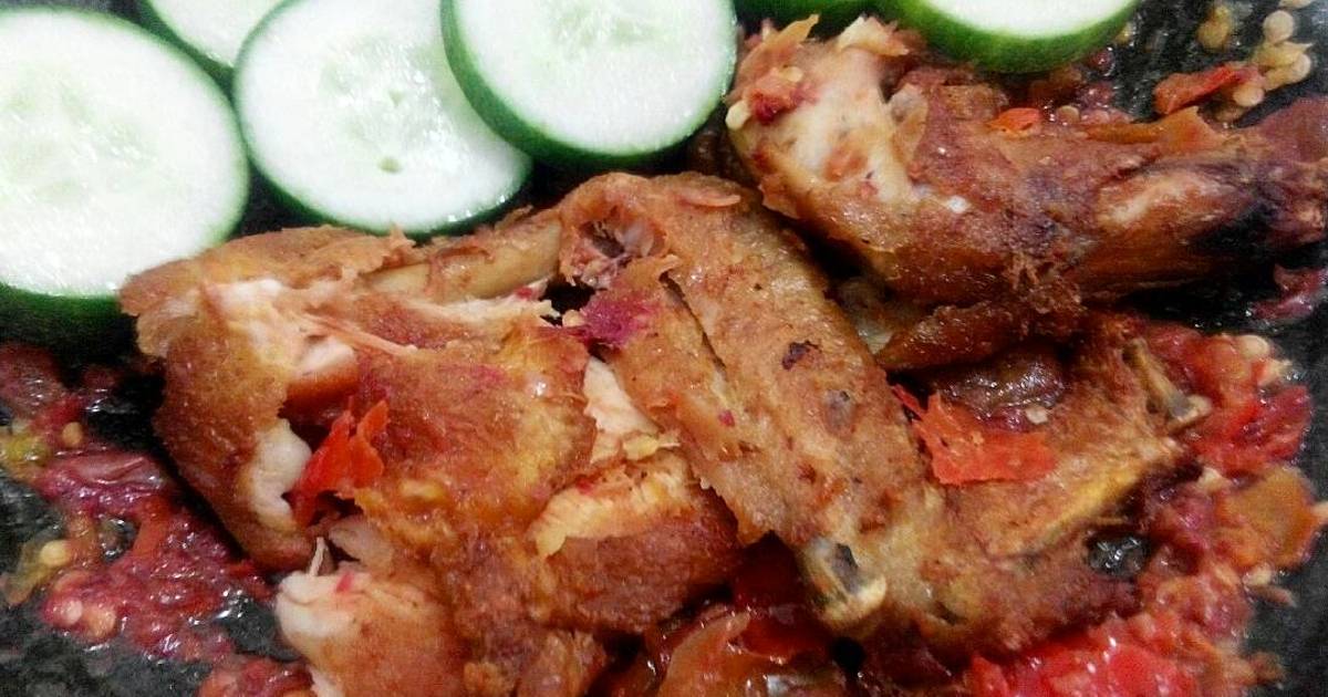  Resep  Ayam  Penyet Sambal  Mentah  oleh Yeni Tirtasiwi Cookpad