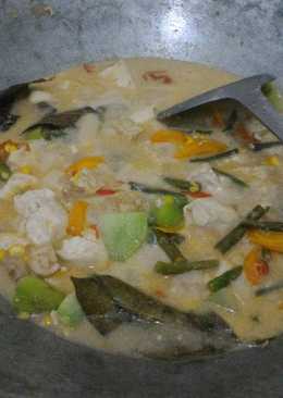 Sayur lodeh tahu-tempe