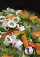 Tumis Cumi Buncis Brokoli Wortel