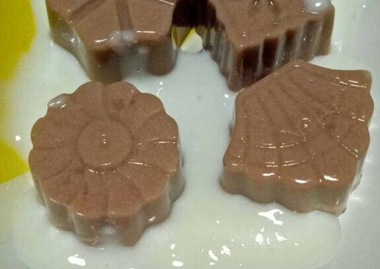 gambar untuk resep Choco puding fla