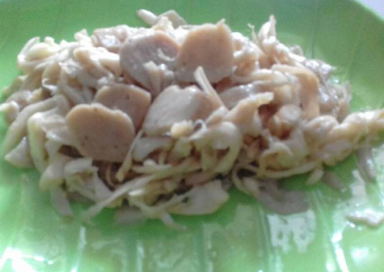 resep makanan Ca jamur bakso