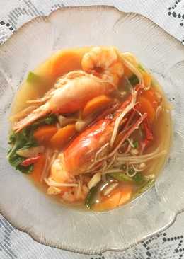 Udang Galah Sayur Tumis Mentega/Butter