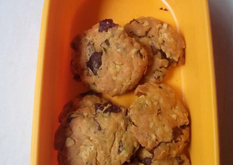 gambar untuk resep makanan Boat (Bayam Oat) Cookies