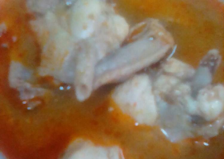 resep makanan Seblak sayap ayam