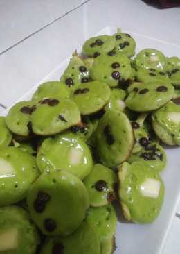 Kue cubit pandan 1/2 mateng