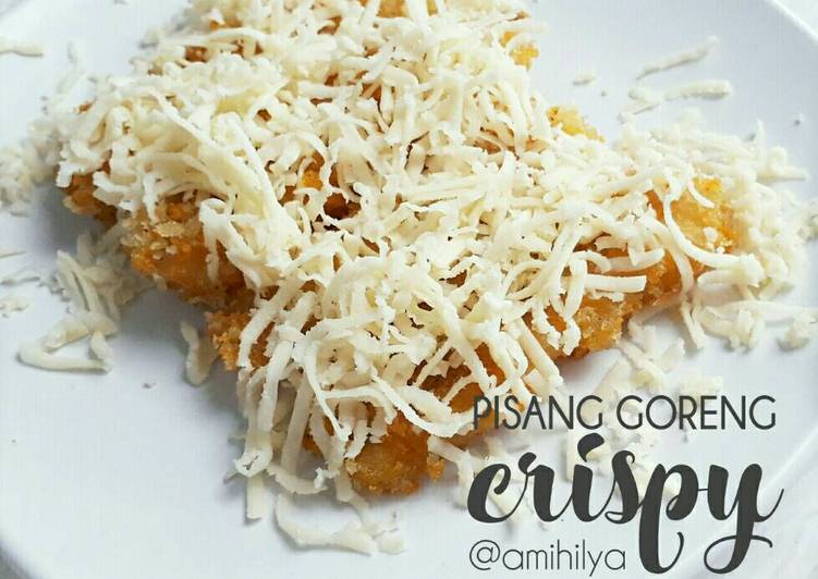 resep lengkap untuk Pisang Goreng Crispy