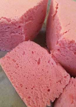 Bolu kukus strawberry