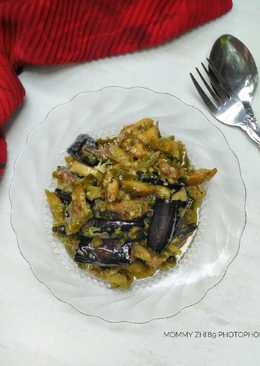 #25. Ikan Asin Tenggiri,Terong,Jengkol Balado Ijo