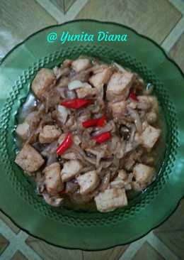 Tumis Tahu Jamur Saus Tiram