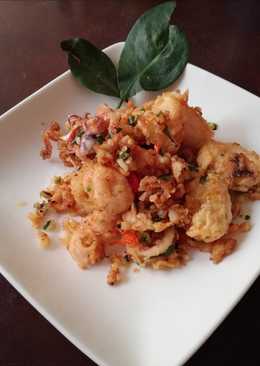 Cumi cabai garam/Salt&pepper squid