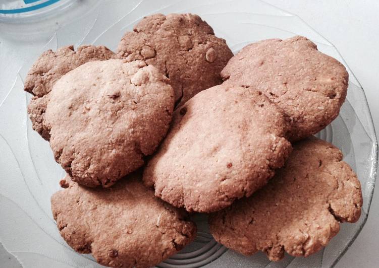Resep Biskuit Gandum Renyah (Crunchy Oats Biscuit) Kiriman dari Allaine