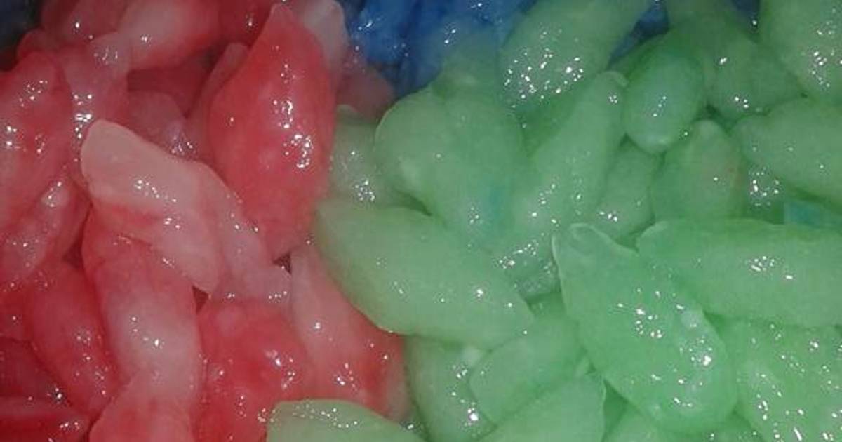 Resep Cenil warna warni Resep Cenil warna warni