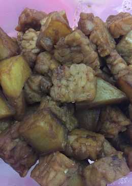 Orek Tahu Tempe Kentang (Menu Diet Tanpa Nasi)