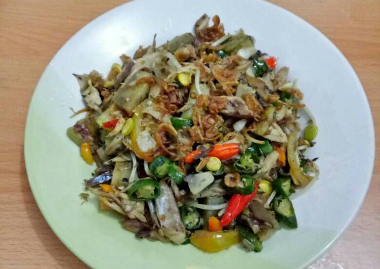 resep lengkap untuk Oseng ale pindang salem