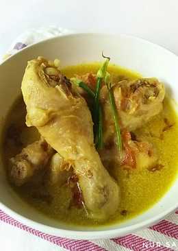 Opor Ayam Putih Simple