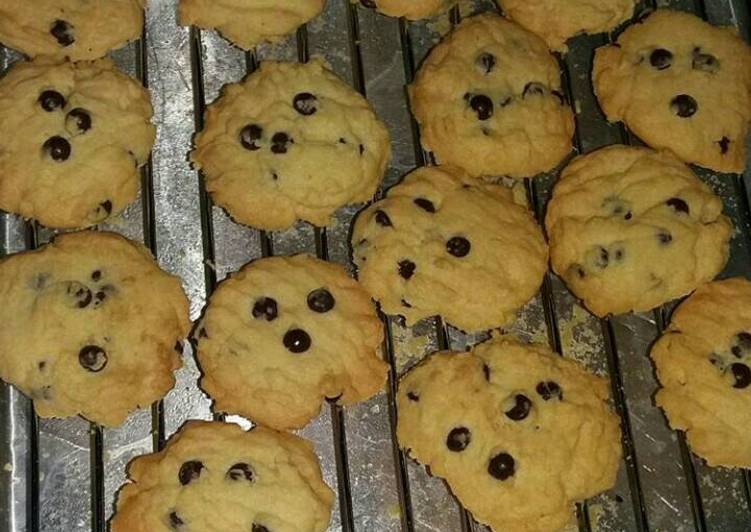 resep Chocochip cookies
