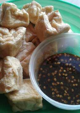 Tahu Goreng Cocol Sambel Kecap