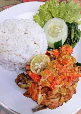 Ayam geprek Sambal Kosek