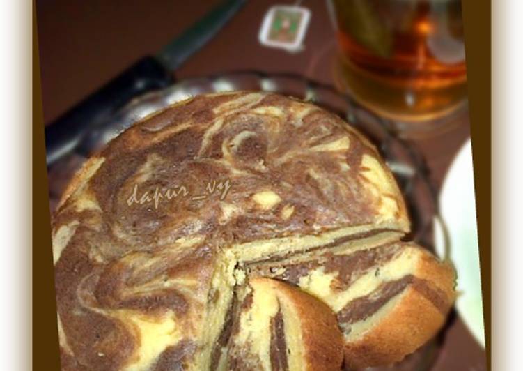 Resep Marmer Cake Tape Singkong Magicom By dapurVY