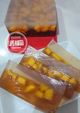 Puding Lapis Mangga (pie_pithy)