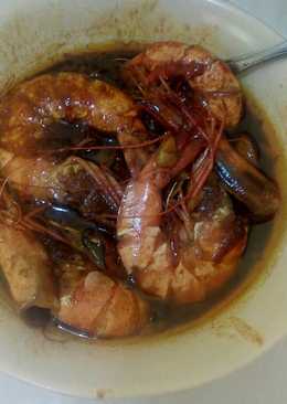 Udang saos kecap