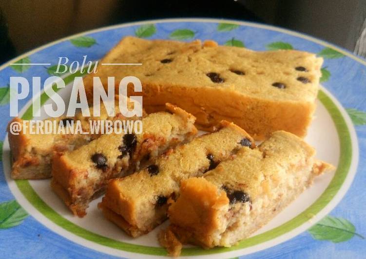 resep masakan Bolu Pisang Simple