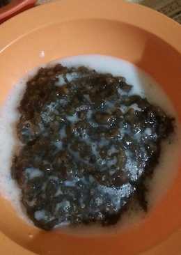 Bubur ketan item magic com