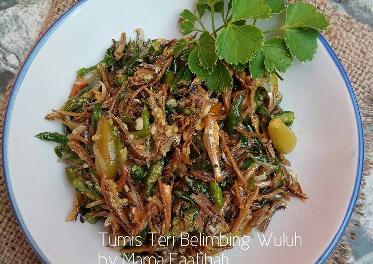 resep masakan Tumis Teri Belimbing Wuluh