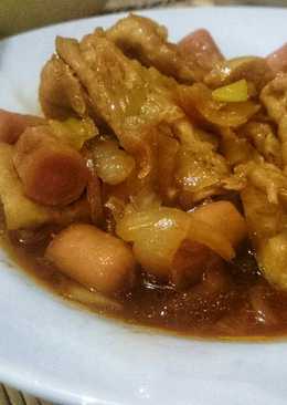 Tahu Sosis Asam Manis #KamisManis