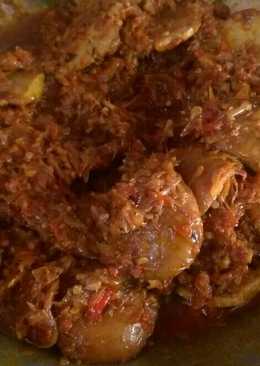 Jengkol bumbu bawang pedas