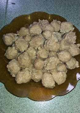 Bakso ayam pakai blender