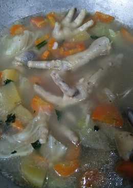 Sop ceker ayam