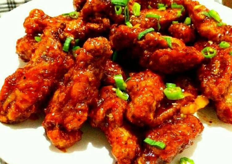 Resep Blackpaper Chicken Wings Karya Chef Mu'in