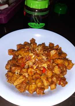 Orek tempe basah