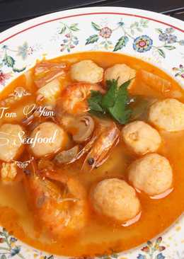 Tom Yum Seafood - Mudah & Lezat