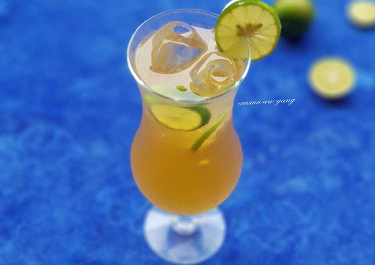 Es jeruk nipis madu #BikinRamadanBerkesan