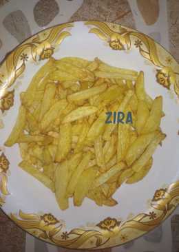 Kentang goreng sederhana