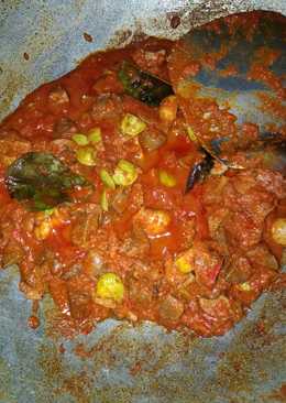 Sambal goreng ampela hati pedas