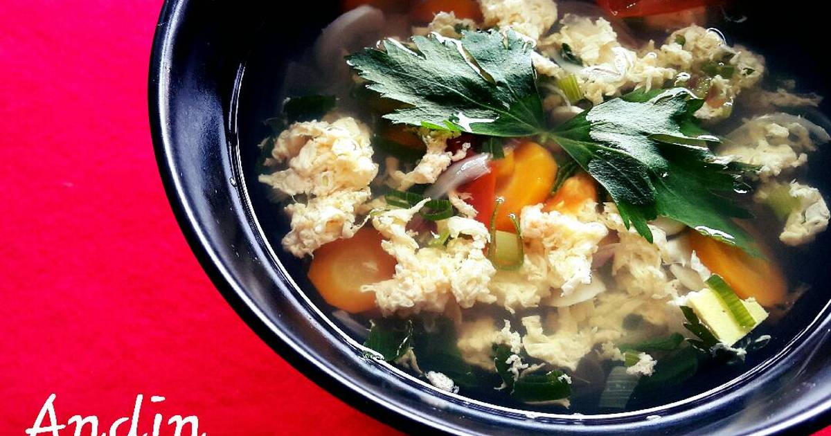 867 resep sup telur kocok enak dan sederhana - Cookpad