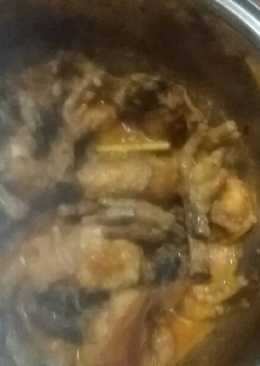 Ayam ceker sambal mangga asem pedas