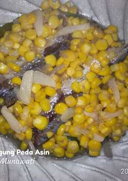 Tumis Jagung Peda Asin