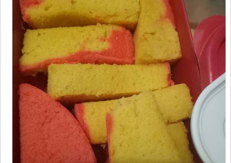 resep lengkap untuk Bolu kukus labu kuning